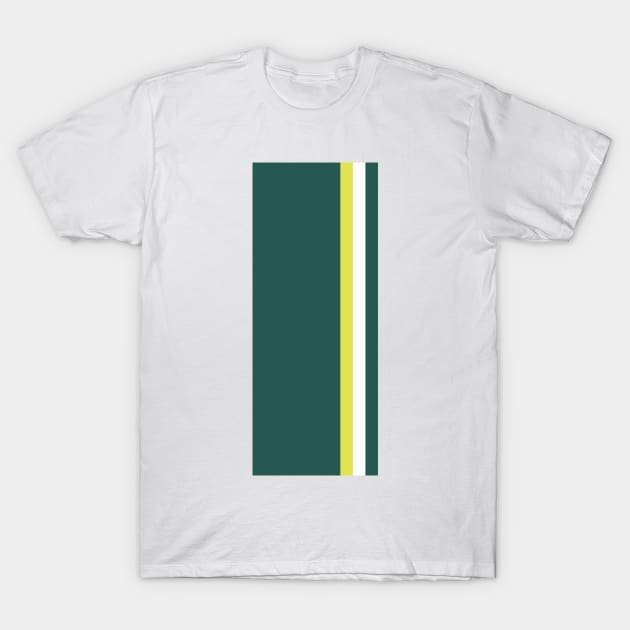 Aston Martin Racing Stripes - 2022 Season T-Shirt by GreazyL